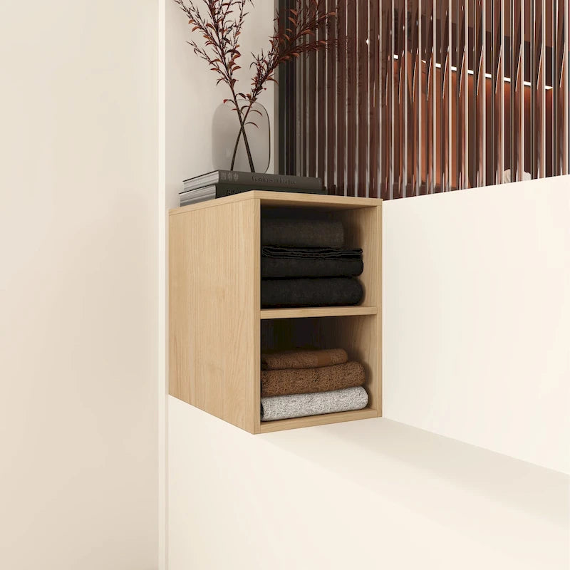 Étagères de rangement murales de 30 cm, idéales pour les petites salles de bain
