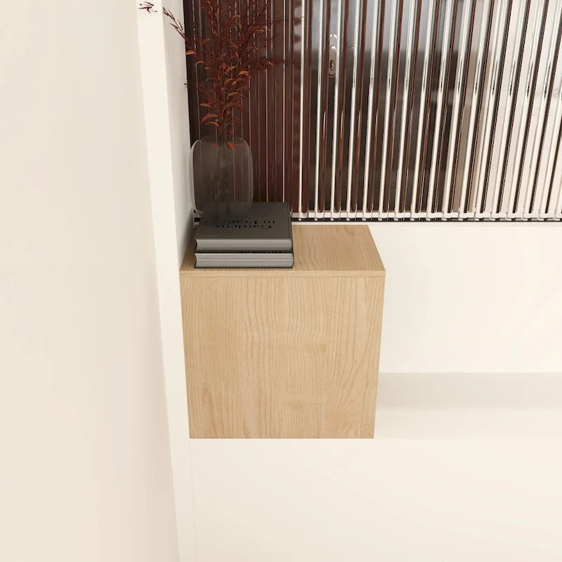 Étagères de rangement murales de 30 cm, idéales pour les petites salles de bain