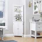 Meuble d'angle de salle de bain - 13P x 23L x 65H