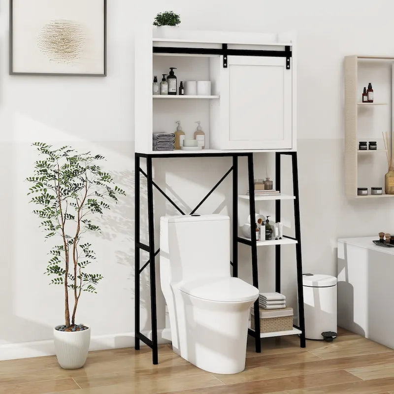 Over The Toilet Storage Cabinet Bathroom Shelves Over Toilet - 32.48L * 11.81W * 64.56H