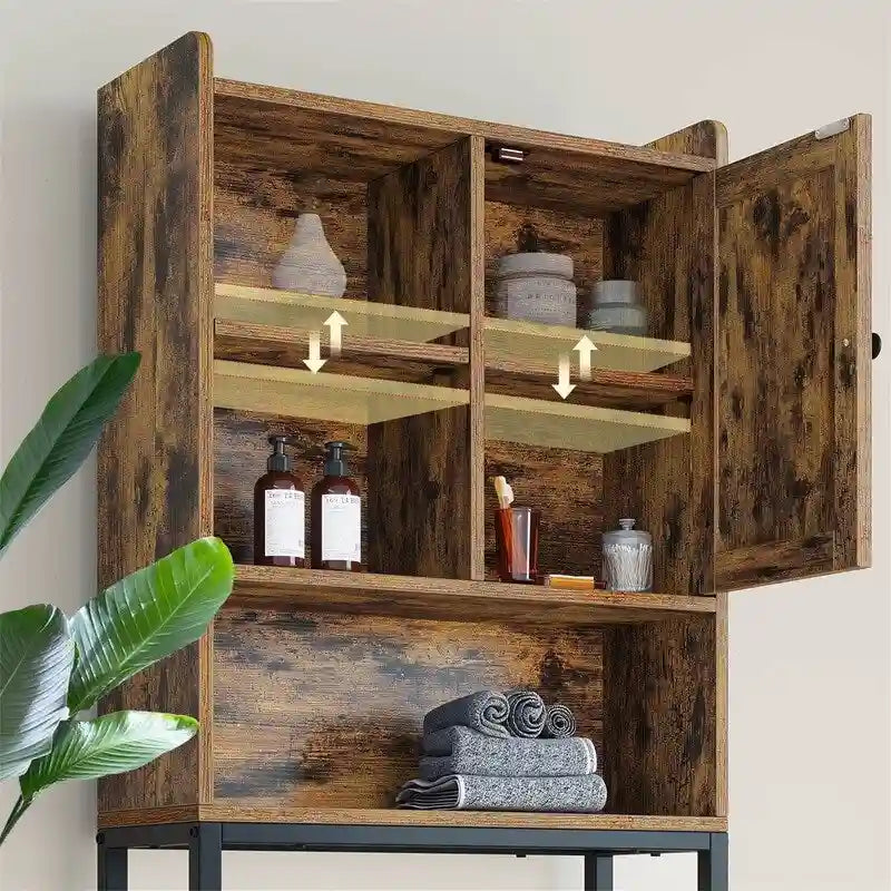 Meuble de rangement pour toilettes - 9,5P x 23,6L x 73,2H