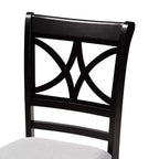 Lot de 4 chaises de salle à manger Clarke - Baxton Studio