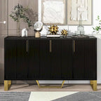 Buffet moderne avec étagères réglables pour cuisine