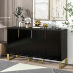 Buffet moderne avec étagères réglables pour cuisine