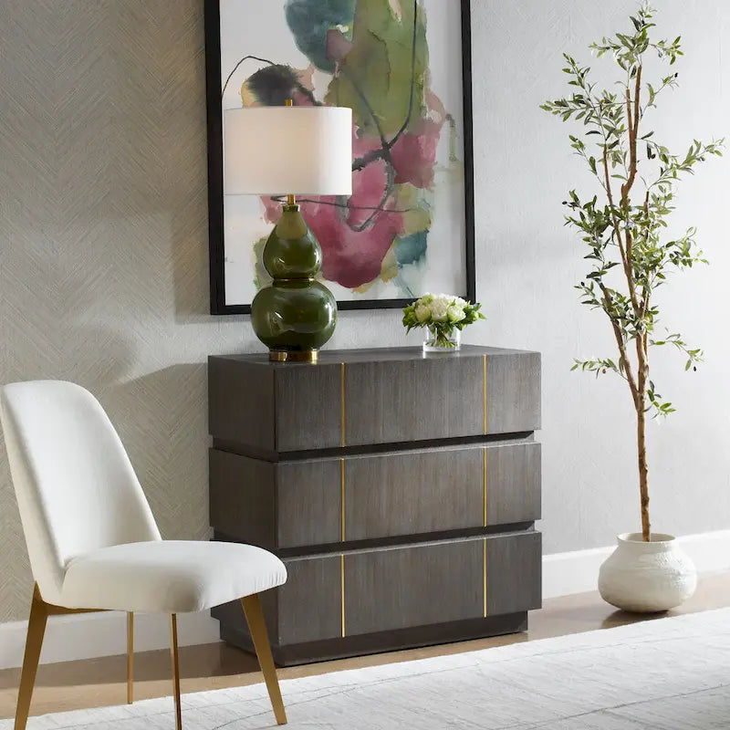 Commode d'appoint Uttermost Between The Lines - 35 H X 37 L X 18 P
