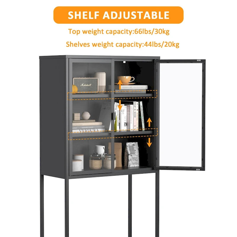 Armoire de rangement métallique robuste 59H