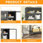 Armoire de rangement métallique robuste 59H