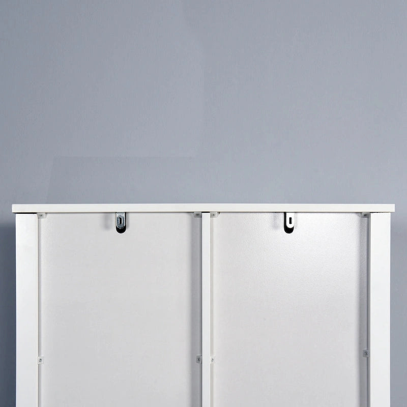 Armoire de rangement au-dessus des toilettes, meuble de salle de bain peu encombrant, avec étagères réglables et porte de grange 27,16 x 9,06 x 67 pouces