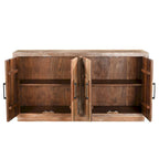 Buffet en bois massif 4 portes Milton