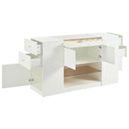 Coiffeuse-Commode et Meuble de Rangement Multifonctionnels de Luxe pour Îlot Central
