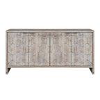Buffet en bois de style Ferme, 4 portes, pour Salon