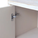 Buffet en bois de style Ferme, 4 portes, pour Salon