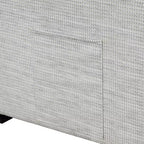 61.6 Canapé-lit convertible moderne en chenille avec ports USB, porte-gobelets et dossier réglable pour salon, appartement