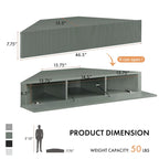 Meuble TV d'angle flottant 47", 3 étagères, style transitoire, fixation murale peu encombrante
