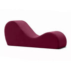 Avana Sleek Chaise Longue pour le yoga – Fabriquée aux États-Unis – Idéale pour les étirements, la relaxation, l'exercice et plus encore, 60D x 18W x 26H pouces, Gris clair