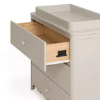 Commode Storkcraft Casablanca à 3 tiroirs avec plateau à langer amovible