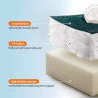 Fauteuil inclinable manuel, fauteuil inclinable ergonomique en tissu respirant avec poches latérales, canapé individuel, adapté au salon et à la chambre à coucher