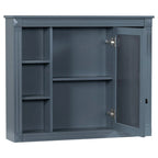 Meuble-lavabo de salle de bain moderne de 91 cm avec lavabo et armoire de toilette, 2 portes et 2 tiroirs