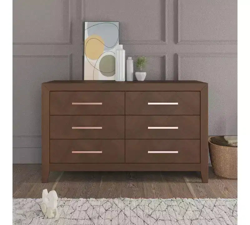 Ensemble de chambre de bébé 3 pièces Child Craft Kieran comprenant un lit de bébé convertible 4-en-1, une commode double et une commode