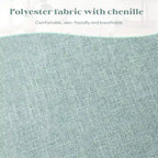 Fauteuil d'appoint confortable sans accoudoirs pour le salon