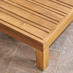 Ensemble de conversation d'extérieur Brava 6 pièces en bois d'acacia par Christopher Knight Home