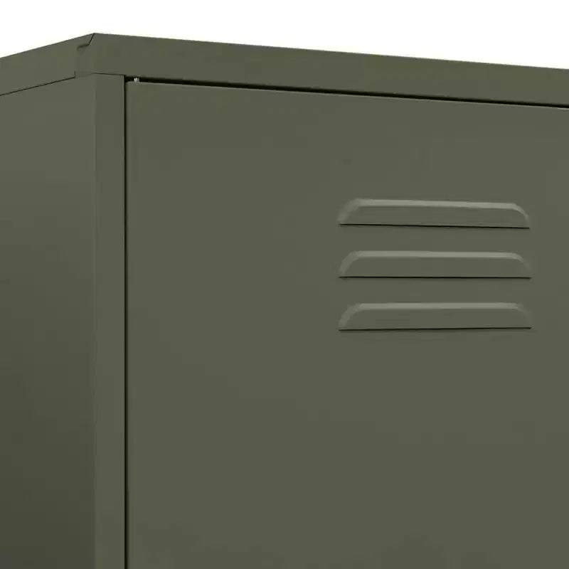 vidaXL Armoire vert olive 90x50x180 cm Acier