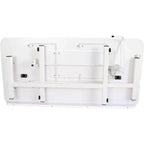 SewingRite SewStation 101 Table de couture pliante portable avec pieds en acier, blanc – Parfaite pour la maison, le bureau et les entreprises