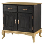 Buffet Vert en Bois