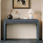 Console rustique Whisen Table d'entrée Table d'appoint avec tiroir à façade cannelée