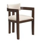 Chaise de salle à manger moderne sophistiquée Conrad avec accoudoirs par Christopher Knight Home