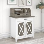 Secrétaire Key West avec meuble de rangement Bush Furniture
