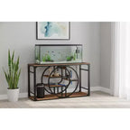 Meuble de support d'aquarium en métal de 200 à 280 litres, support de réservoir de poissons robuste avec armoire de rangement, support de réservoir de poissons à plusieurs niveaux avec pieds épaissis, adapté