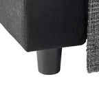 Fauteuil convertible très profond en chenille Polibi
