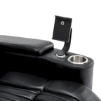 Fauteuil inclinable motorisé de cinéma maison multifonctionnel pivotant à 270°