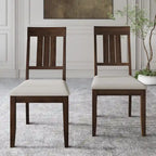 Ensemble de salle à manger classique 7 pièces en bois CraftPorch