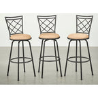 Tabourets Alyssa à hauteur réglable et pivotants Simple Living (lot de 3)