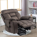 Fauteuil inclinable électrique releveur de massage chauffant