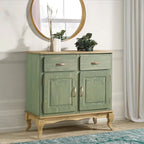 Buffet Vert en Bois