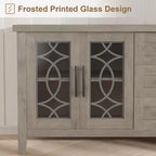 Meuble TV avec tiroirs de rangement, Meuble TV, Table console TV pour salon/chambre à coucher, Armoire de rangement