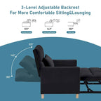 Aukfa Canapé-Lit Convertible une Place avec Oreiller