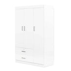 Armoire 3 portes avec 2 tiroirs