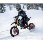 ECOLEAP Moto électrique tout-terrain 3500 W pour adolescents et adultes, 60 km/h, batterie 48 V 21 Ah, autonomie jusqu'à 88 km, 180 kg, 13 ans et plus