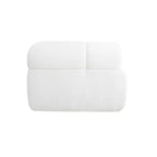 Canapé d'angle moderne Christopher Knight Home Keri 122 en mousse haute densité avec dossier bas