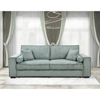 Roomfitters Grand canapé-lit avec rangement, mobilier de canapé moderne à 3 places, canapé rembourré pour petits espaces