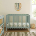 Lit de bébé convertible 4-en-1 Swell de Babyletto avec kit de conversion en lit de tout-petit
