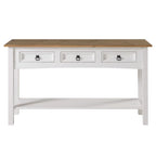 Console de table en bois 3 tiroirs Corona | Furniture Dash - S.O.
