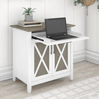 Secrétaire Key West avec meuble de rangement Bush Furniture