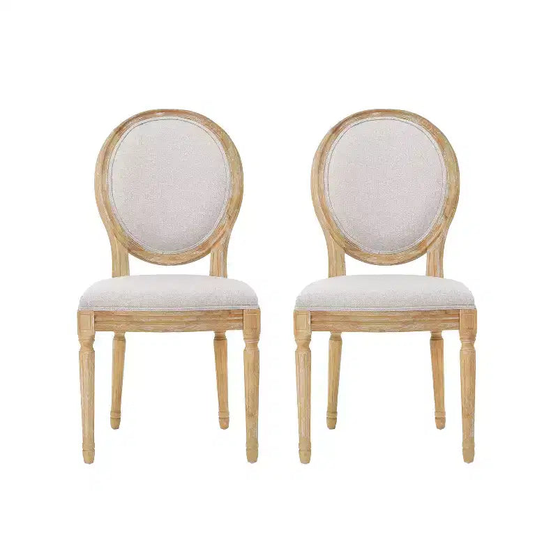 Lot de 2 chaises de salle à manger Phinnaeus - Christopher Knight Home