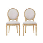 Lot de 2 chaises de salle à manger Phinnaeus - Christopher Knight Home