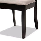 Lot de 4 chaises de salle à manger Clarke - Baxton Studio